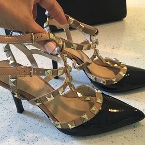 BCBGeneration patent stud heels